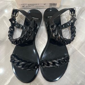 Givenchy Jelly Sandals. Size 37